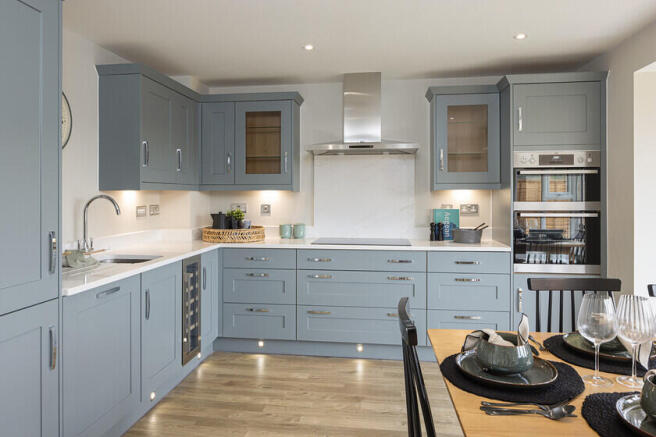Kitchen in the Meriden 4 bedroom home