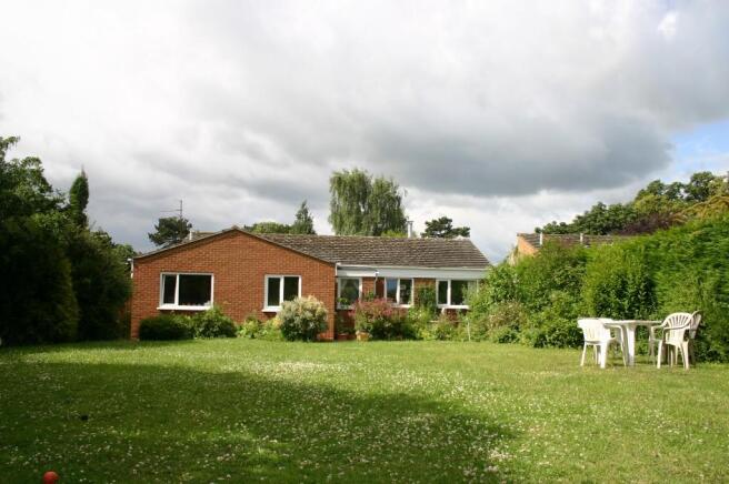 Rear of Property