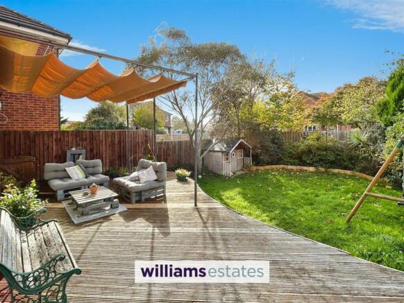 decked patio