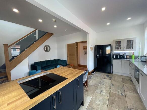 Open plan kitchen