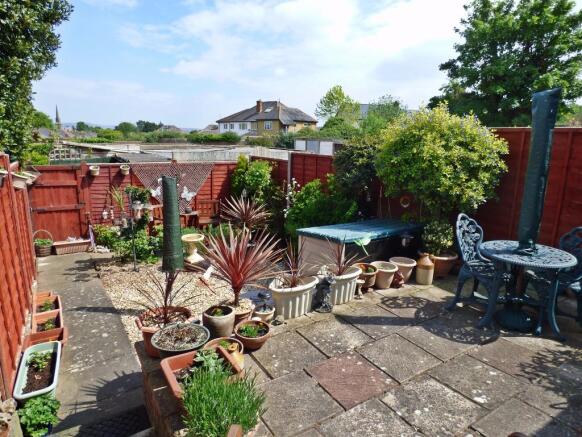 Rear garden