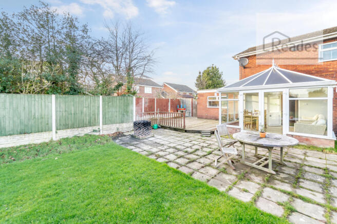 Rear garden