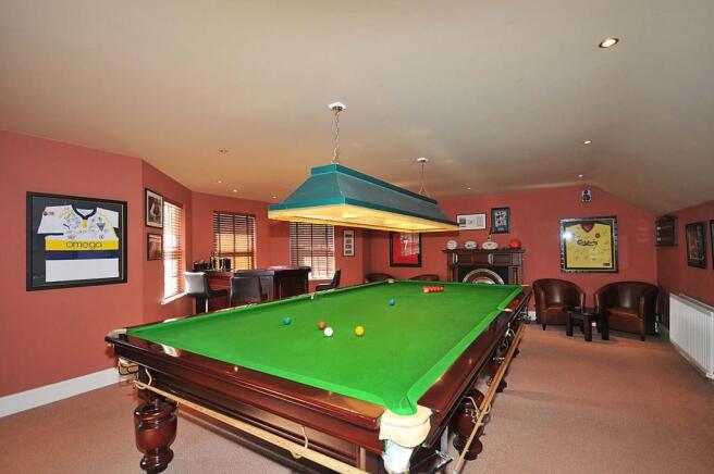 snooker room