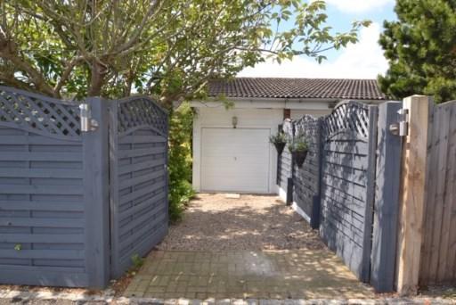 Garage and driveway