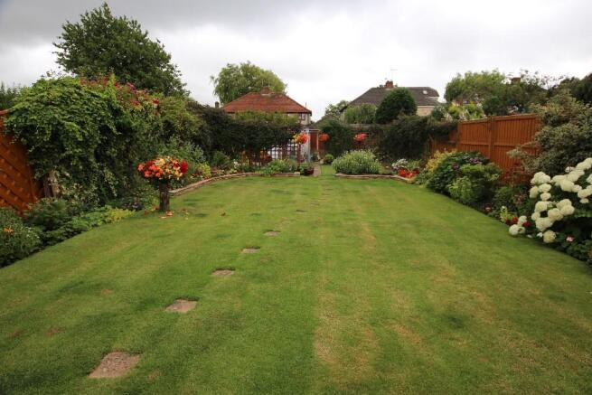Rear garden
