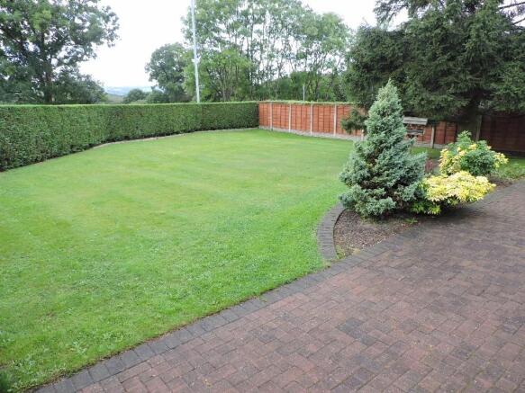 Rear garden