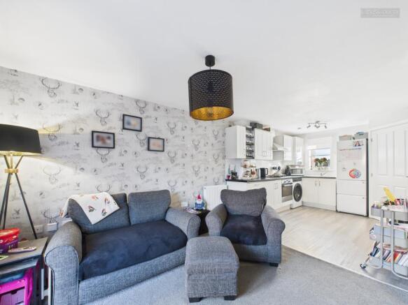 Kitchen/Living/Dining Area