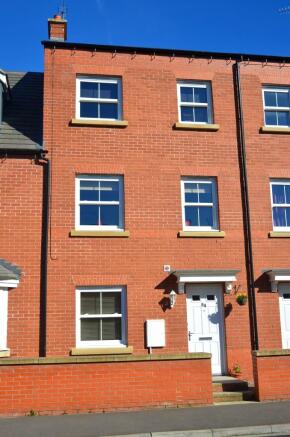 Front of town house