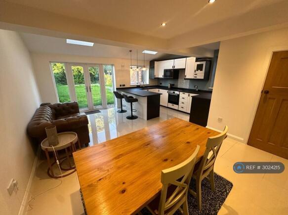 Open Plan Kitchen / Sitting Area