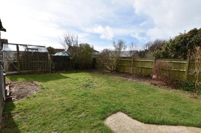 Rear garden