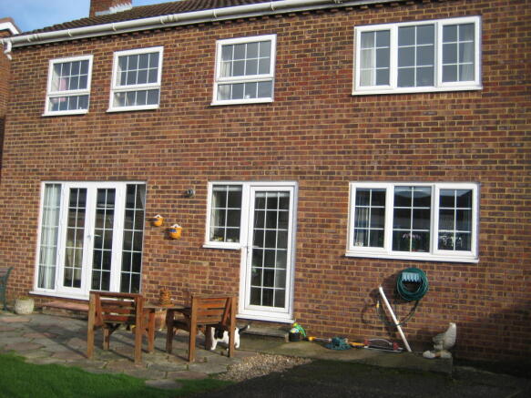 Back view of propert