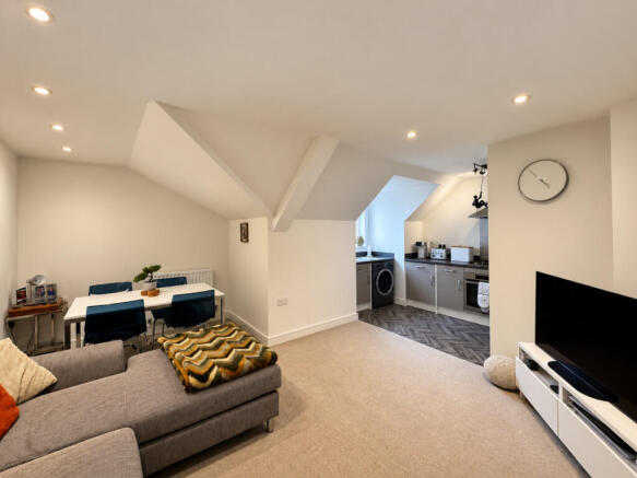 open plan lounge/...