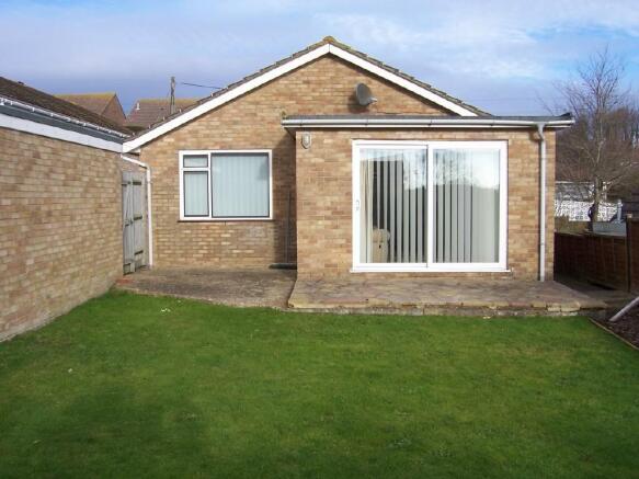 rear of property