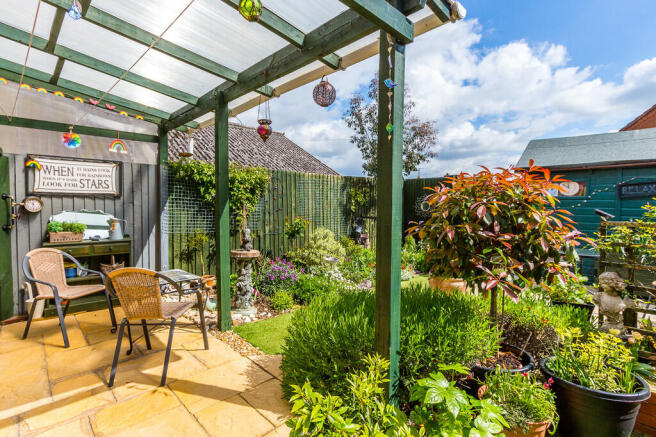 Rear garden