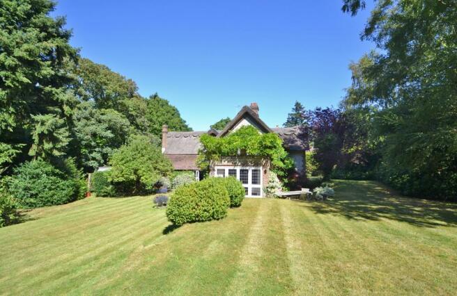 Rear garden