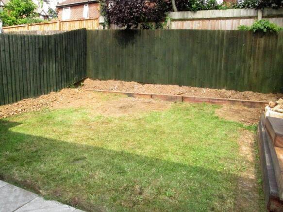 Rear garden