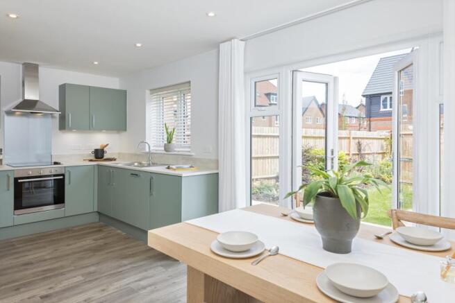 blackthorn house type kitchen, 3 bedroom house for sale in bicester