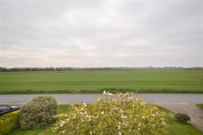 Countryside views to the front