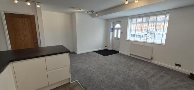 Open plan living room