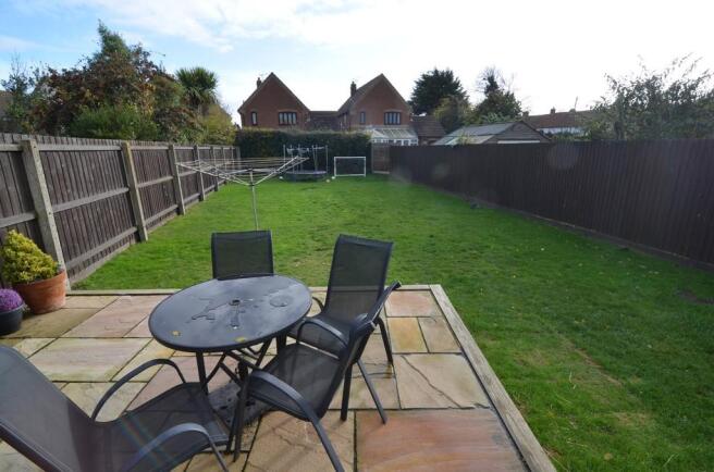 Rear garden