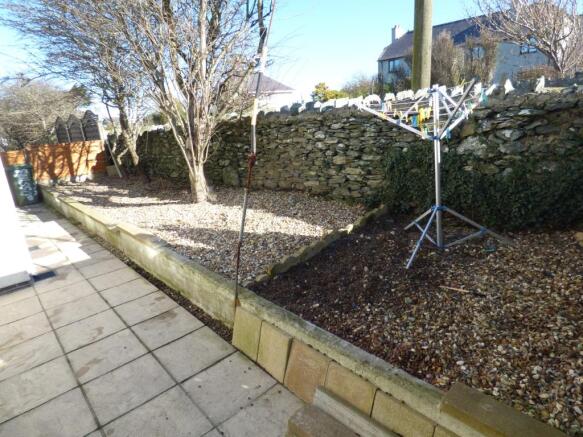 Rear patio