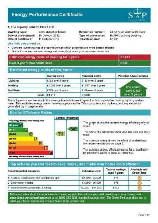 EPC Report (Page 1)