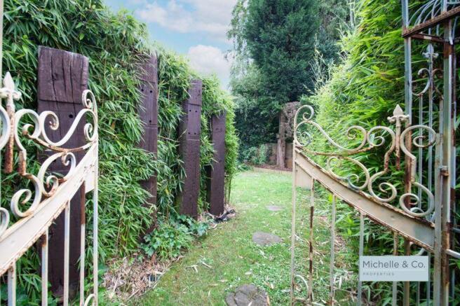 Rear of garden