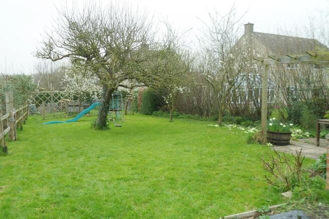 Rear garden