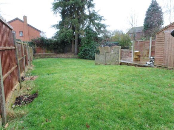 Rear Garden lawn