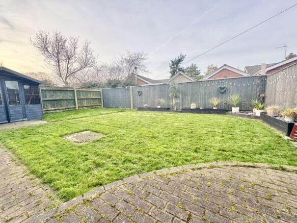 Rear garden
