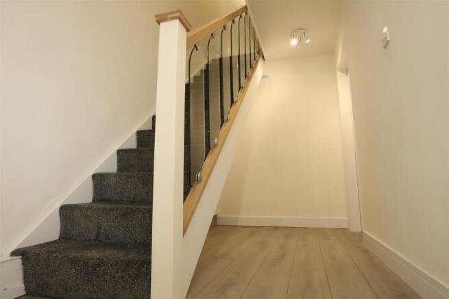 Hall stairs and landing