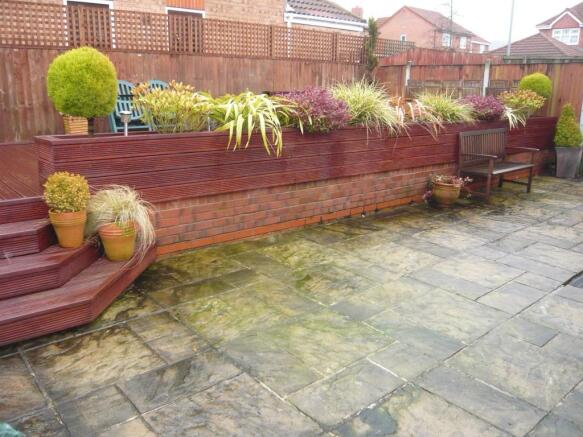 Rear garden