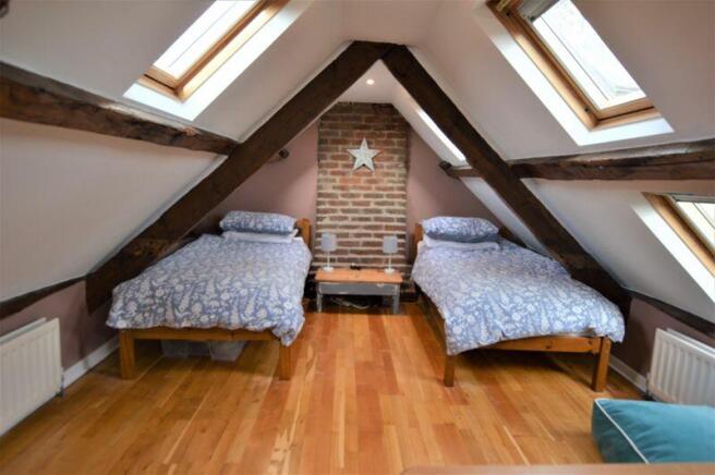 Attic bedroom