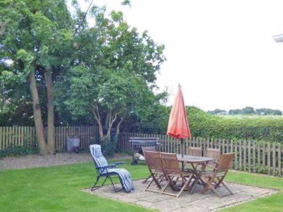 Rear garden