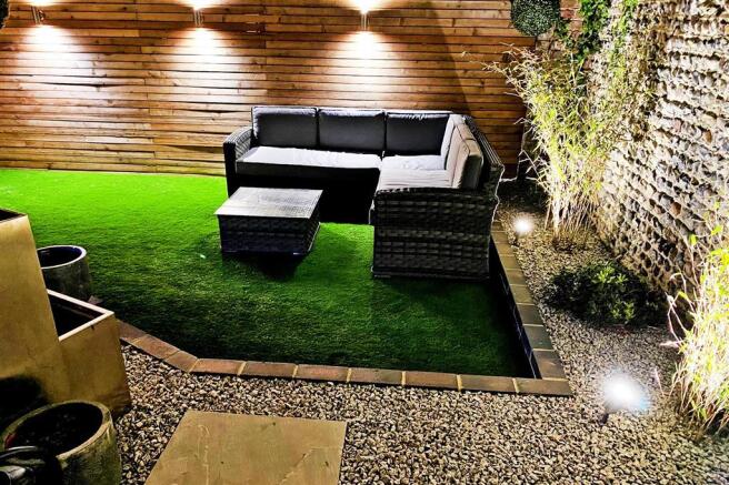 Rear Garden (Evening)