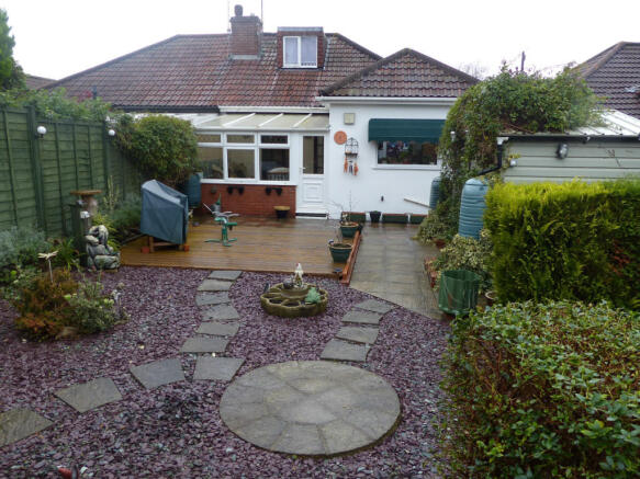 Rear garden