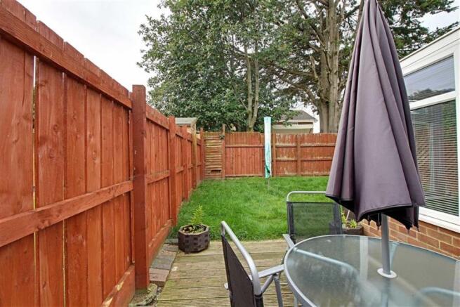 Rear garden