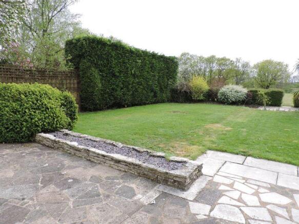 Rear garden