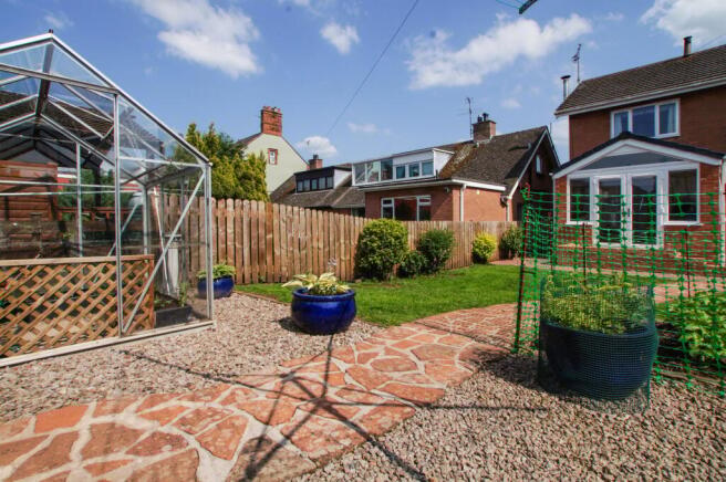 Rear garden