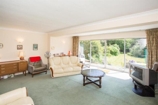 sitting room view to