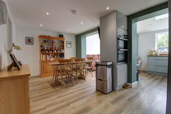 Open plan kitchen
