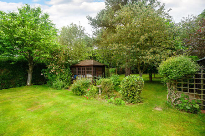 Rear garden