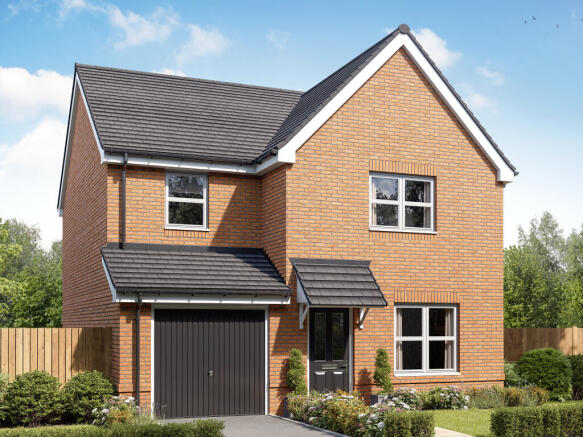 4-bed detached on Glassworks, 
Common Lane, 
Knottingley, 
West Yorkshire, 
WF11 8BN, £304,950