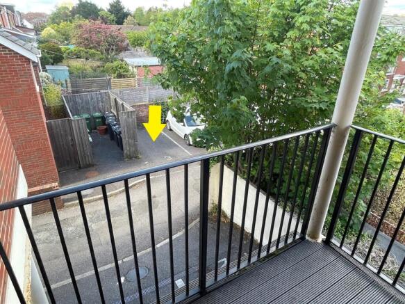 Balcony/Parking Space