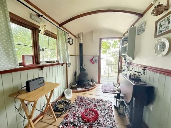 Shepherds Hut Interior