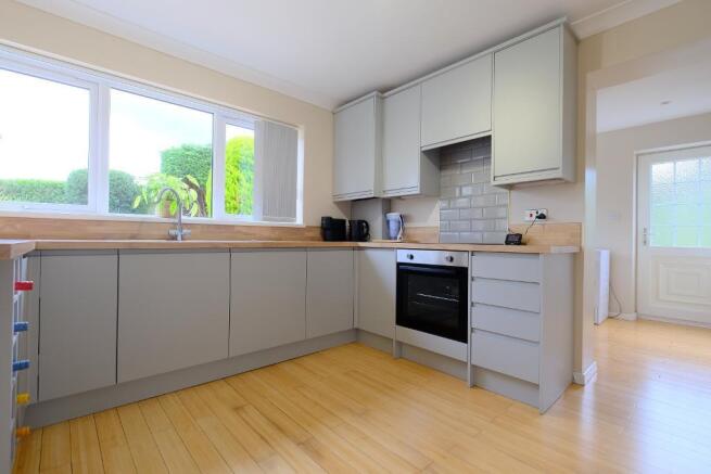 Kitchen and separate utility area