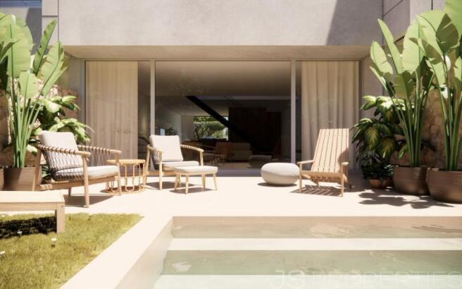 Modern newly built semi-detached property with private pool in Can Picafort, just a few steps from the sea