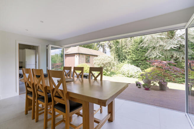 Dining Area out to Garden