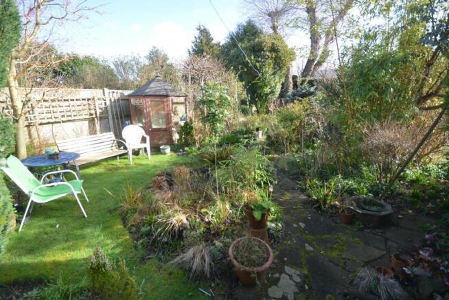 Rear garden