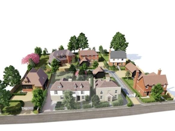Chiltern Place Aerial View